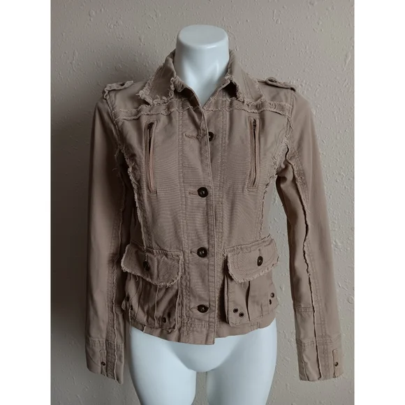 Vintage Maurices Khaki Jacket - Picture 1 of 11